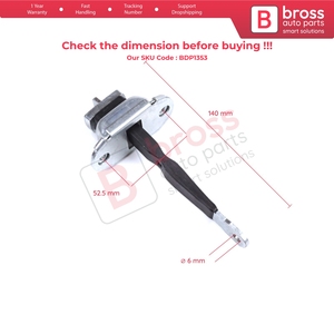 BDP1353 Rear Door <b>Hinge</b> Brake Stop Check <b>Strap</b> Limiter for Hilux MK6 N1 1997-2005 Pickup Truck 6863035050 - Product Image 5