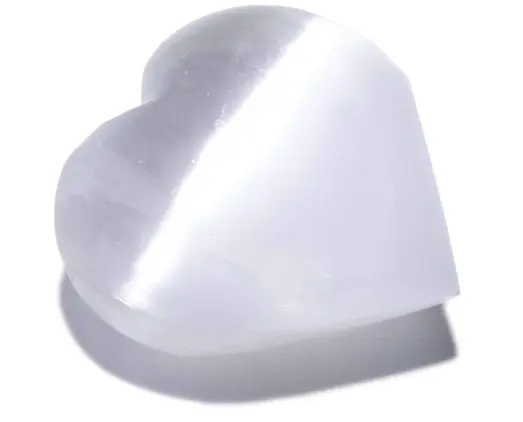 Beste Qualität Kristall Edelstein Selenit Puffy Herzform für Großhandel Puffy Heart Online kaufen aus Indien