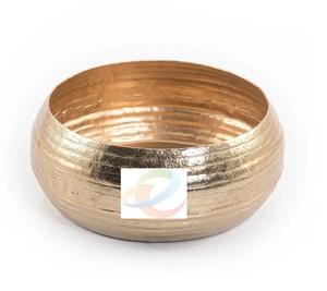 New Round Shaped Hammered Design Iron Decorative Bowl for Party Serving Chocolate and <b>Sweets</b> - Product Image 6