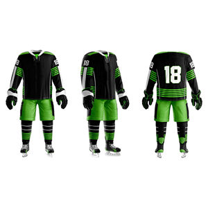 Jersey de hockey sobre hielo personalizado y conjuntos de uniformes Servicio OEM Venta caliente Diseño Producción de Pakistán - Product Image 3