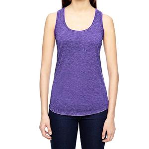 Débardeur sans couture personnalisé pour femmes en gros Débardeur en coton pour femmes avec logo personnalisé imprimé - Product Image 3