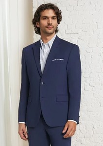 Traje elegante transpirable de talla grande para hombre, ropa de hombre de negocios sofisticada de alta calidad clásica, servicio OEM Formal, aspecto elegante - Product Image 2