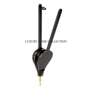 Fuelle de fuego de trabajo de cuero de madera rústico decorativo con fuerte presión de aire y mango de madera hecho a mano para un fácil uso de la chimenea - Product Image 6