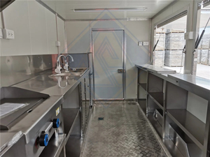 รถขายอาหารรถขายอาหารติดท้ายห้องครัวพร้อมรถขายอาหารไอศครีมเต็มรูปแบบรถขายกาแฟมีอุปกรณ์ครบครัน - Product Image 5