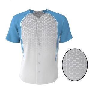 2025 haute qualité meilleur tissu doux Sublimation imprimé séchage rapide 2 pièces ensembles sport Baseball uniforme - Product Image 5