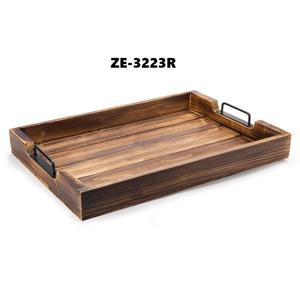 Plateau en métal moderne fait à la main pour la décoration intérieure élégante Plateau en métal avec texture florale finition argentée Parfait et marché d'exportation - Product Image 6