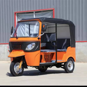 Nouveau Tricycle à Moteur à Essence 200CC Tuk-Tuk à 3 <span class=keywords><strong>Roues</strong></span> pour 6 Passagers Rickshaw <span class=keywords><strong>Moto</strong></span>-Taxi de Voyage avec Différentes Couleurs - Product Image 3