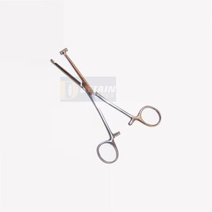 Kissure pince en acier professionnelle base d'instruments chirurgicaux oreille langue Septum lèvre tatouage Piercing pince à épiler pince pince - Product Image 4