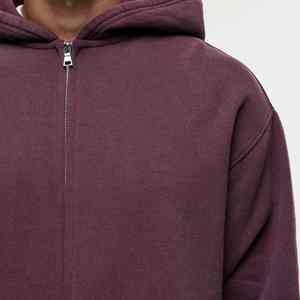 Chándal Deportivo de Alta Calidad con Capucha y Cordón Ajustable para Hombre, Venta al por Mayor, Logotipo Personalizado Impreso, Invierno, Talla Grande, Color Sólido - Product Image 6