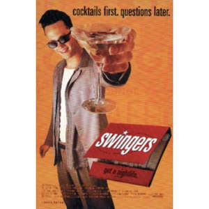 Modern Style Swingers <b>Poster</b> Made of Paper for Wall Decor - Product Image 1