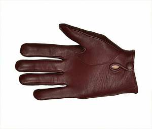Meilleure vente Gants d'hiver en cuir de qualité supérieure pour hommes durables, doux et naturels, blancs avec motif de sécurité imperméable pour la conduite en extérieur - Product Image 3