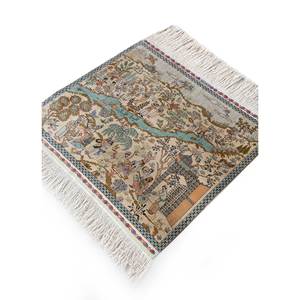 Alfombras Gulmarg de Lana y Viscosa Anudadas a Mano, Diseño Floral Abstracto, Forma Rectangular, Tabriz, para el Hogar, Pasillo, Sala de Estar - Product Image 2