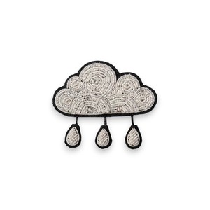 Broche de perro salchicha bordado a mano y broche de moda con cuentas de alambre de lingotes - Product Image 4