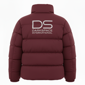 Blouson matelassé décontracté pour homme de haute qualité, style uni, avec logo personnalisé sur le devant, capuche, col montant, fermeture éclair, respirant et coupe-vent pour l'hiver - Product Image 4