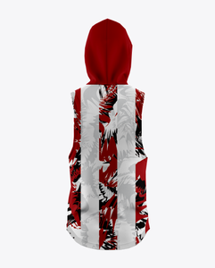 Uniforme de football 7v7 sur mesure, imprimé par transfert thermique, sublimé, polyester léger, séchage rapide, respirant, sans manches, adulte - Product Image 4