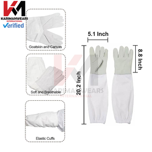 Traje de apicultura Ventilado Protección de 3 capas Velo de esgrima de seguridad Suministros de apicultura profesional Guantes de traje de abeja de cuerpo completo OEM - Product Image 5