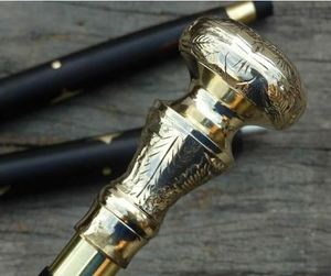 Bastón de madera elegante de alta calidad con mango de latón y punta de goma Marca PIRU Uso de escalada de montaña 39cm de longitud - Product Image 4