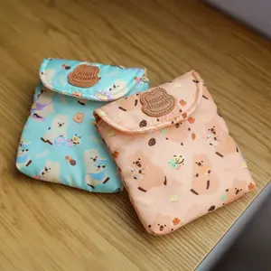 KiKi QUOKKA Edición Floral Bolsa de almacenamiento compacta Bolsa organizadora de golosinas dulces con cubierta de nailon Conveniente para la organización - Product Image 2