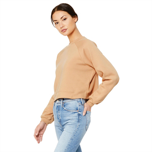 2025 nouveauté col rond sweat personnalisé avant à manches longues surdimensionné femmes automne écologique haute qualité OEM Service - Product Image 2