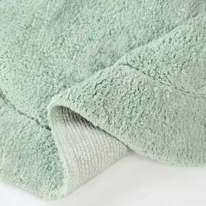 Mittal Export 100% algodón con mechones sólido hecho a máquina alfombra de baño forma ovalada Extra suave absorbente antideslizante alfombra de baño ecológica - Product Image 5