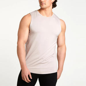 Nouveau débardeur de fitness pour hommes pour les entraînements de gym respirant tricoté Fitness Singlet sans manches musculation vêtements d'entraînement - Product Image 6