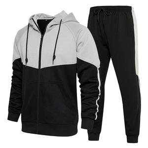 Ensemble de jogging en coton de haute qualité personnalisé, vente, logo personnalisé, vêtements de sport pour hommes, survêtement fait à la main, survêtement pour hommes - Product Image 1