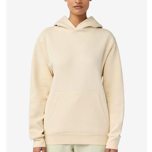 Sweat à capuche épais 450 GSM anti-plis chaud d'hiver style streetwear en mélange de coton lourd doublé, personnalisable pour hommes - Product Image 5
