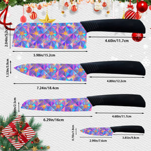 Couteau de chef en céramique de haute qualité, lame en céramique, design ambidextre en plastique, passe au lave-vaisselle, idéal pour le camping en plein air - Prix d'usine, approvisionnement en gros - Product Image 2