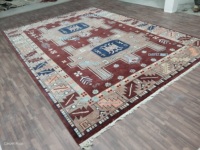 Tapis rouge tapis Antique de haute qualité persan noué à la main laine tapis ensembles Croucher tapis 9x12 salon zone décor à la maison tapis