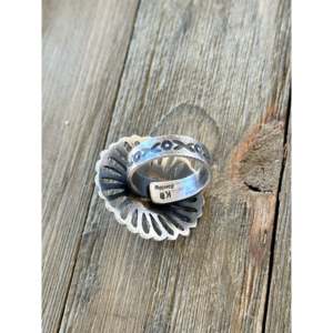 Kindale Billah Pink <b>Conch</b> <b>Ring</b>-Rose Gold Plated Sterling Silver Adjustable Fashion Jewelry Gift - Product Image 5