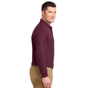 Camisetas Polo Deportivas para Hombre, Secado Rápido, Rendimiento, Trabajo en Equipo, Manga Larga, Golf - Product Image 3