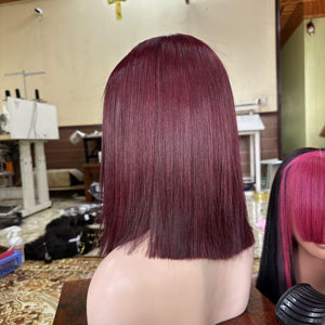 Perruques Bob Courtes Lisses en Cheveux Humains Naturels 2026 – 100% Cheveux Vietnamiens Bruts avec Dentelle HD – Meilleur Prix – Vente en Gros - Product Image 1