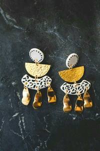 Joint <b>Earrings</b> Women <b>Earring</b> Custom Drop Dangle <b>Resin</b> Acrylic <b>Earrings</b> - Product Image 3
