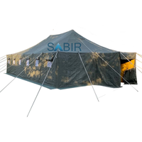Tente de camping en toile imperméable et isolée UST56 USB56 pour 10 à 20 personnes, robuste, pour le camping en plein air et les situations d'urgence