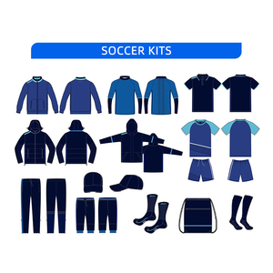 Conjunto de uniforme de fútbol para hombre de alta calidad, de manga corta Camiseta deportiva impresa por sublimación con nombre personalizado para fanáticos y equipos - Product Image 6