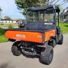 รถอเนกประสงค์สำหรับฟาร์ม4WD Kubota RTV-X1100 C พร้อมด้านข้างสำหรับรถมอเตอร์ไซค์และรถพ่วงเอทีวี