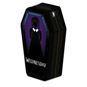 Estuche para Lápices Wednesday Coffin, Producto Elegante y Novedoso para la Escuela y la Oficina - Product Image 1