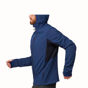 2024, cortavientos para hombre, chaqueta Softshell impermeable a prueba de viento para hombre, ropa para exteriores con forro polar en el interior de Terzo Sports - Product Image 2