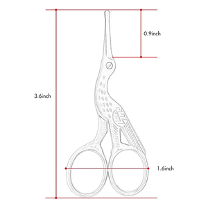 Chuyên Nghiệp Thép Không Gỉ Cò Kéo Màu Đen Titan Tráng Tròn Tip Mũi Tóc Công Cụ Cắt Top Hot Vẻ Đẹp Mục - Product Image 3