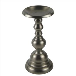 Bougeoirs Royal en Aluminium de qualité industrielle, support de bougie peint à la main pour le dîner et le centre de table de mariage - Product Image 6