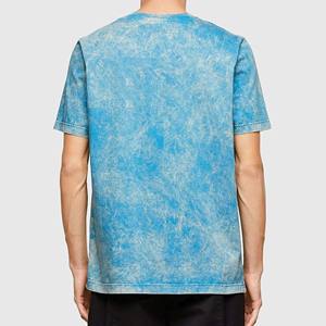 T-Shirt Vintage lourd de haute qualité pour hommes garçons Logo privé conception de pierre lavée à l'acide 100% coton en gros Streetwear - Product Image 4