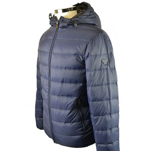 Gran oferta, chaqueta Bomber de poliéster de alta calidad para hombre, Color sólido, bordado grueso, diseño de logotipo, cuello levantado personalizado, tela de lona - Product Image 4