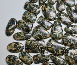 Cabujón de serafinita de cobre de alta calidad, piedra preciosa suelta Natural para la fabricación de joyas de mujer, el mejor precio del fabricante de la India - Product Image 5