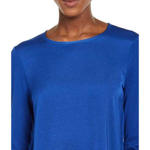Maglia a Maniche Lunghe Blu Casual da Donna Michael Kors, Taglia M - Top in Maglia Traspirante - Product Image 2