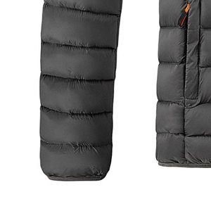Veste d'hiver épaisse en duvet pour homme, chaude, coupe-vent, à capuche, veste d'extérieur - Product Image 4