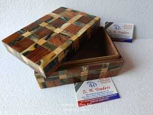 Designer Box Bone Inlay Home Decorative Boxes Vente en gros Prix abordable Bone Inlay Storage Box Antique from India - Product Image 6