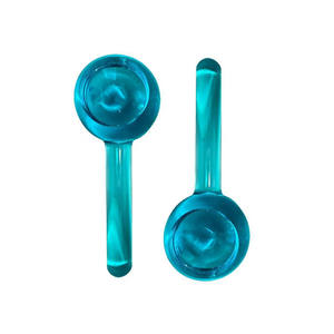 Esferas de hielo Myrva, bolas de masaje frías de vidrio para la cara, uso doméstico, color azul - Product Image 4