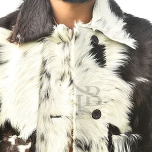 Chaquetas de cuero de vaca auténtica totalmente personalizadas para hombre, chaqueta de cuero de vaca de buena calidad para hombre, Color sólido disponible - Product Image 2