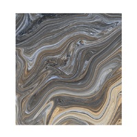 Carreaux vitrifiés émaillés bleu haut de gamme 60x60cm Effet marbre et porcelaine Applications au sol et aux murs Fournisseur indien