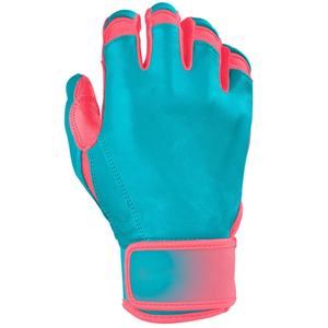 Adjustable Wrist Strap Durable Baseball Softball Batting <b>Gloves</b> Left Anti Slip Palm Breathable Back Baseball Batting <b>Gloves</b> - Product Image 2